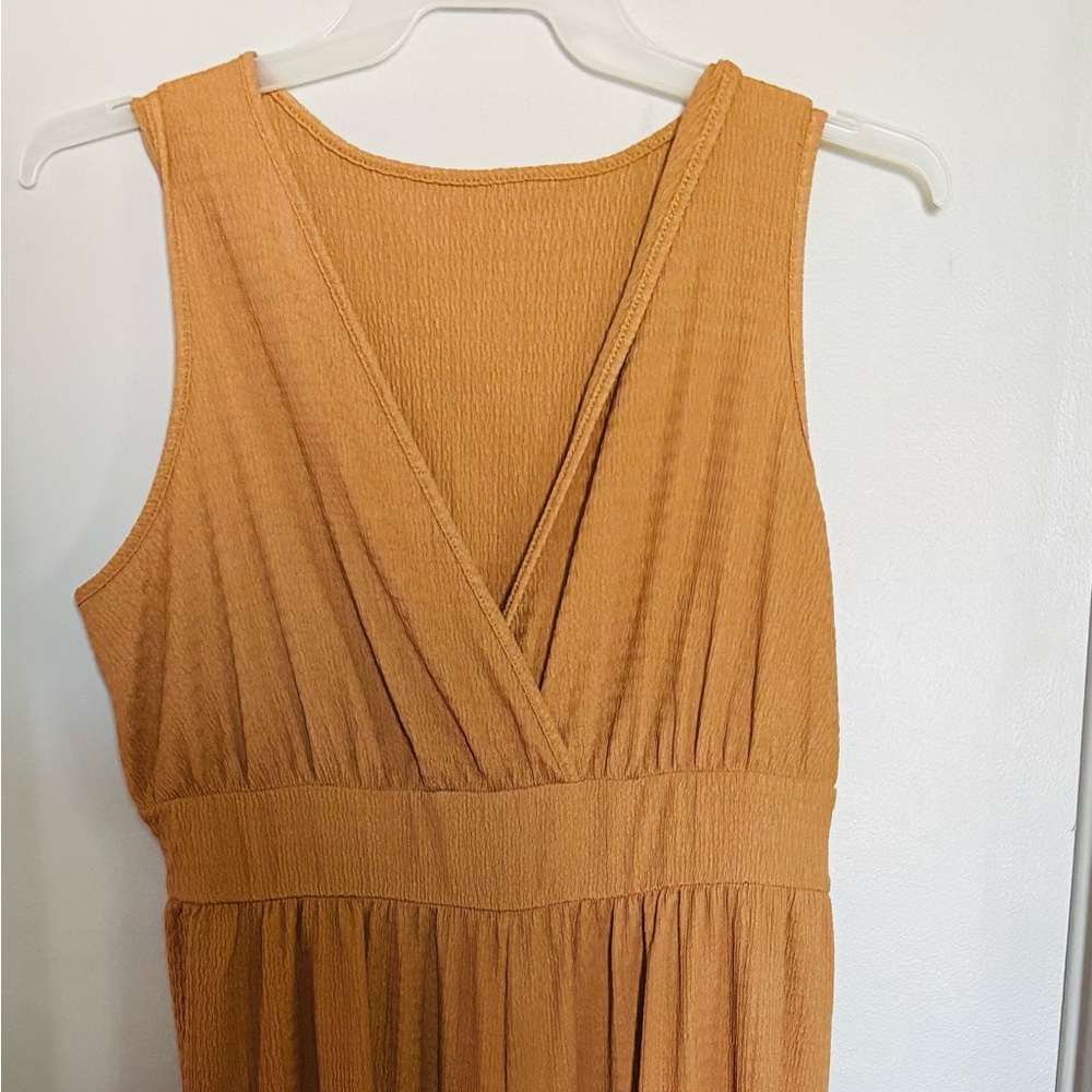 SHEIN Curve Tan Jumpsuit